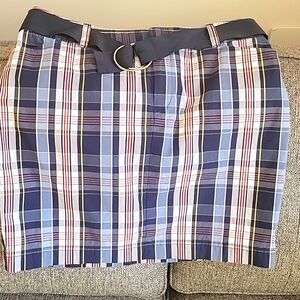 CHAPS 1978 PLAID SKIRT